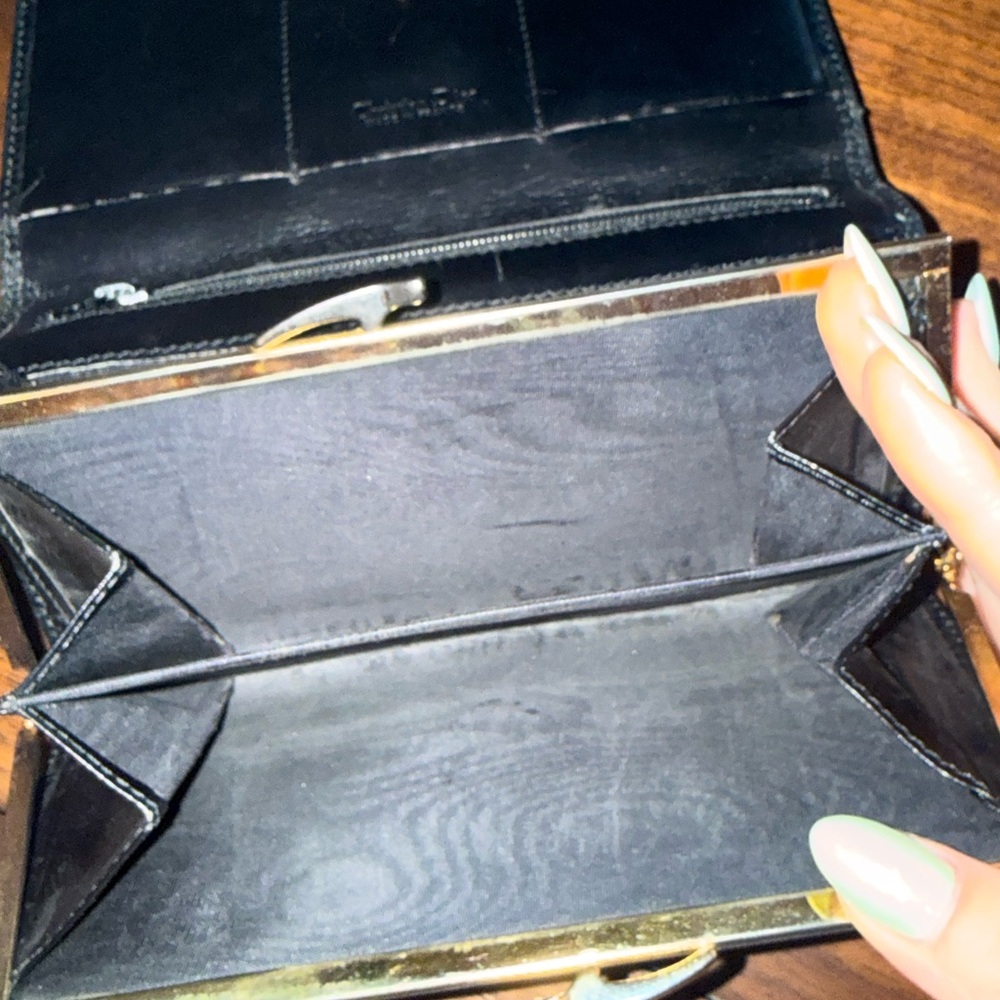 Dior Black Leather Wallets - Picture 4 of 6